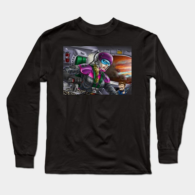 Riley's Ordeal Long Sleeve T-Shirt by Oswald's Oddities